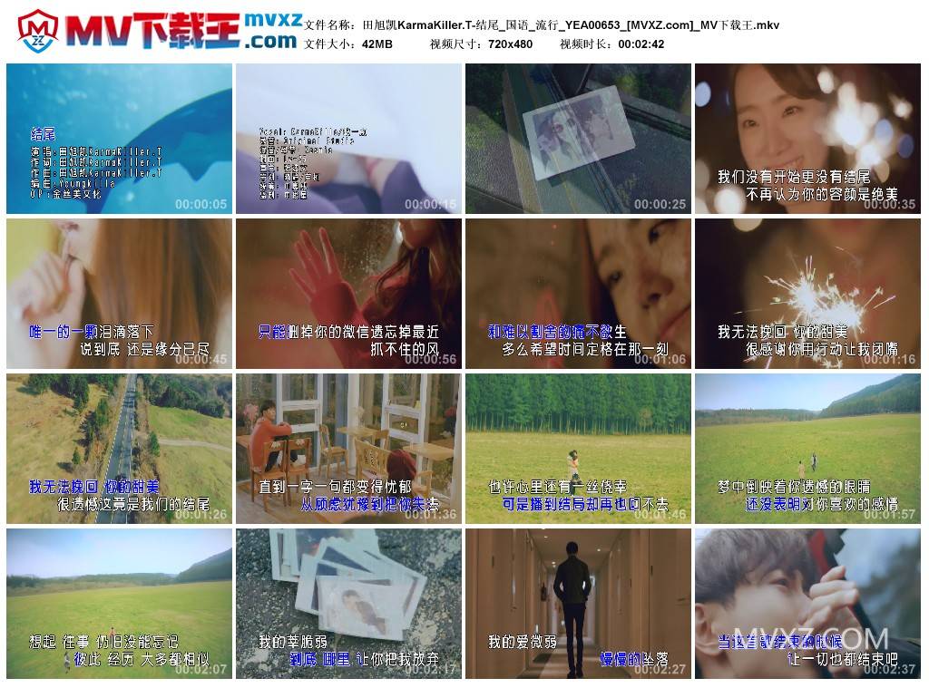 田旭凯KarmaKiller.T-结尾_国语_流行_YEA00653